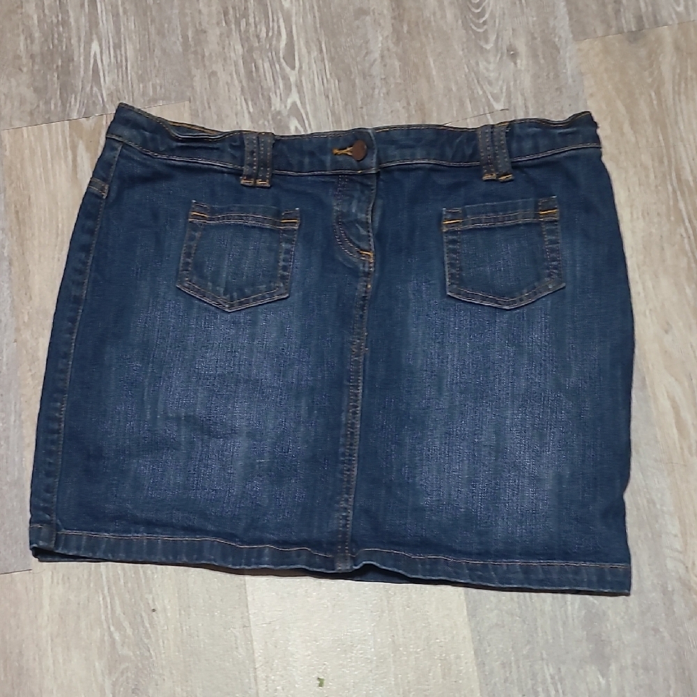 Denim Blue Skirt